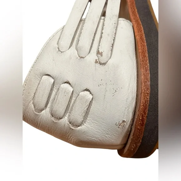 Nisolo Woven leather cream Sandals Elegant and Versatile - Picture 7 of 14